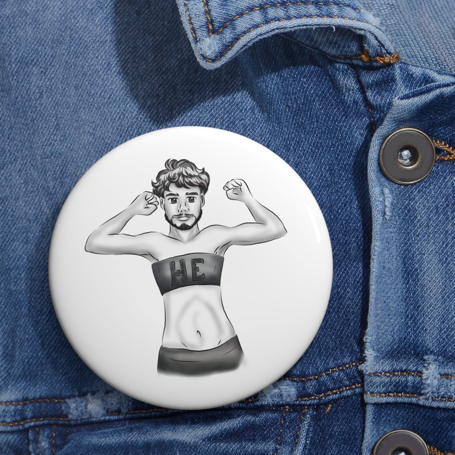 Custom Pin Buttons