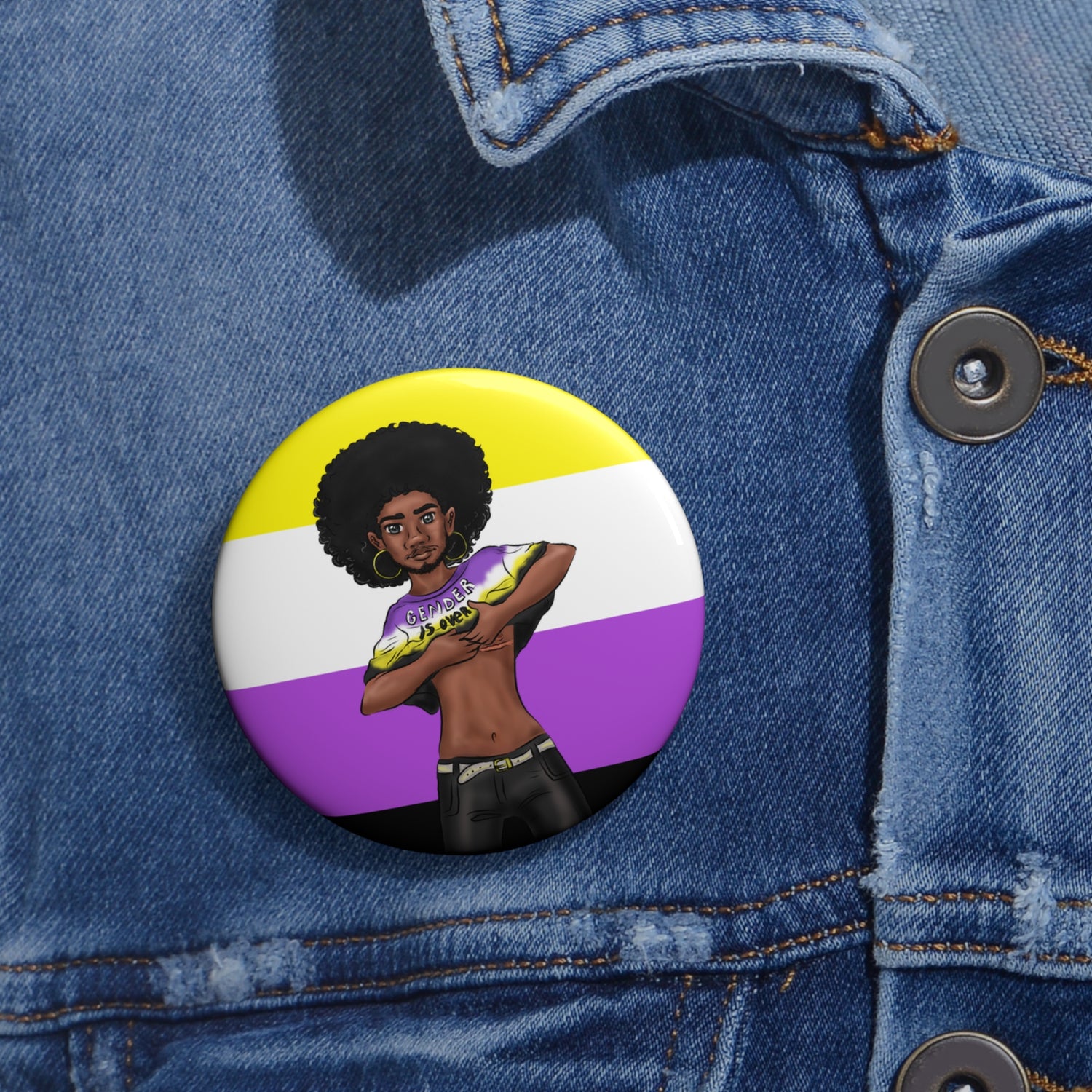 Custom Pin Buttons