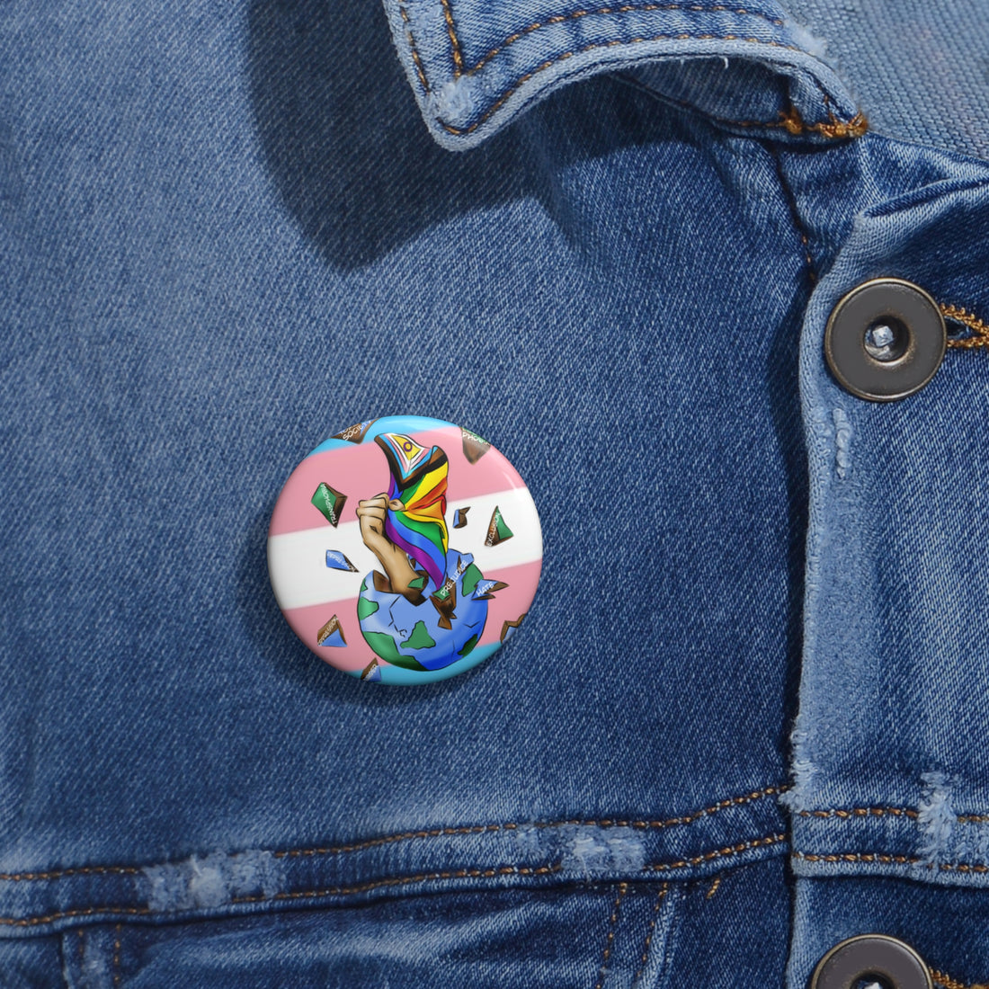 Resistance Custom Pin Buttons