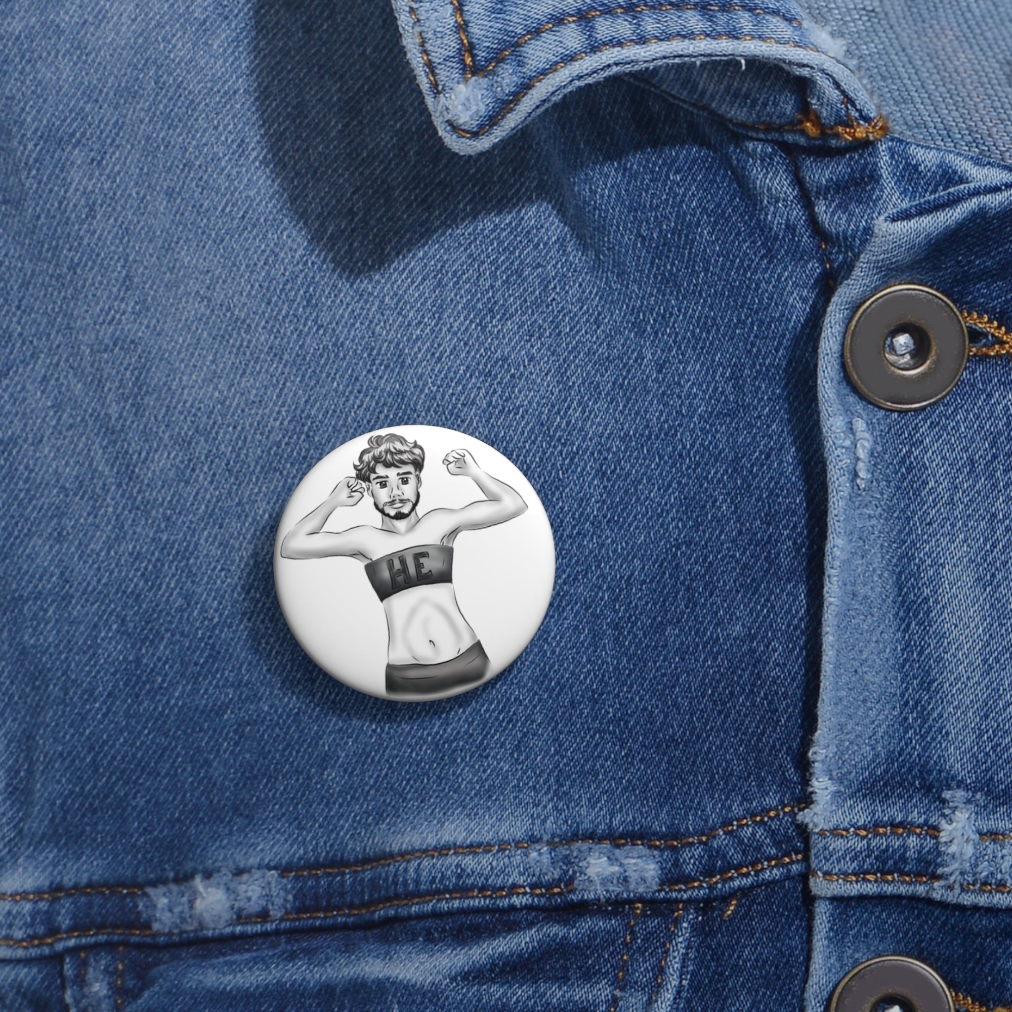 Custom Pin Buttons