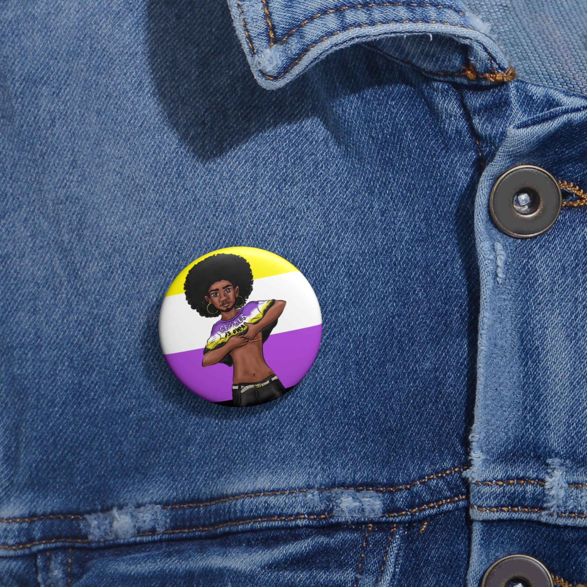 Custom Pin Buttons