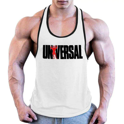 Camiseta sin mangas de ropa estética de nutrición universal