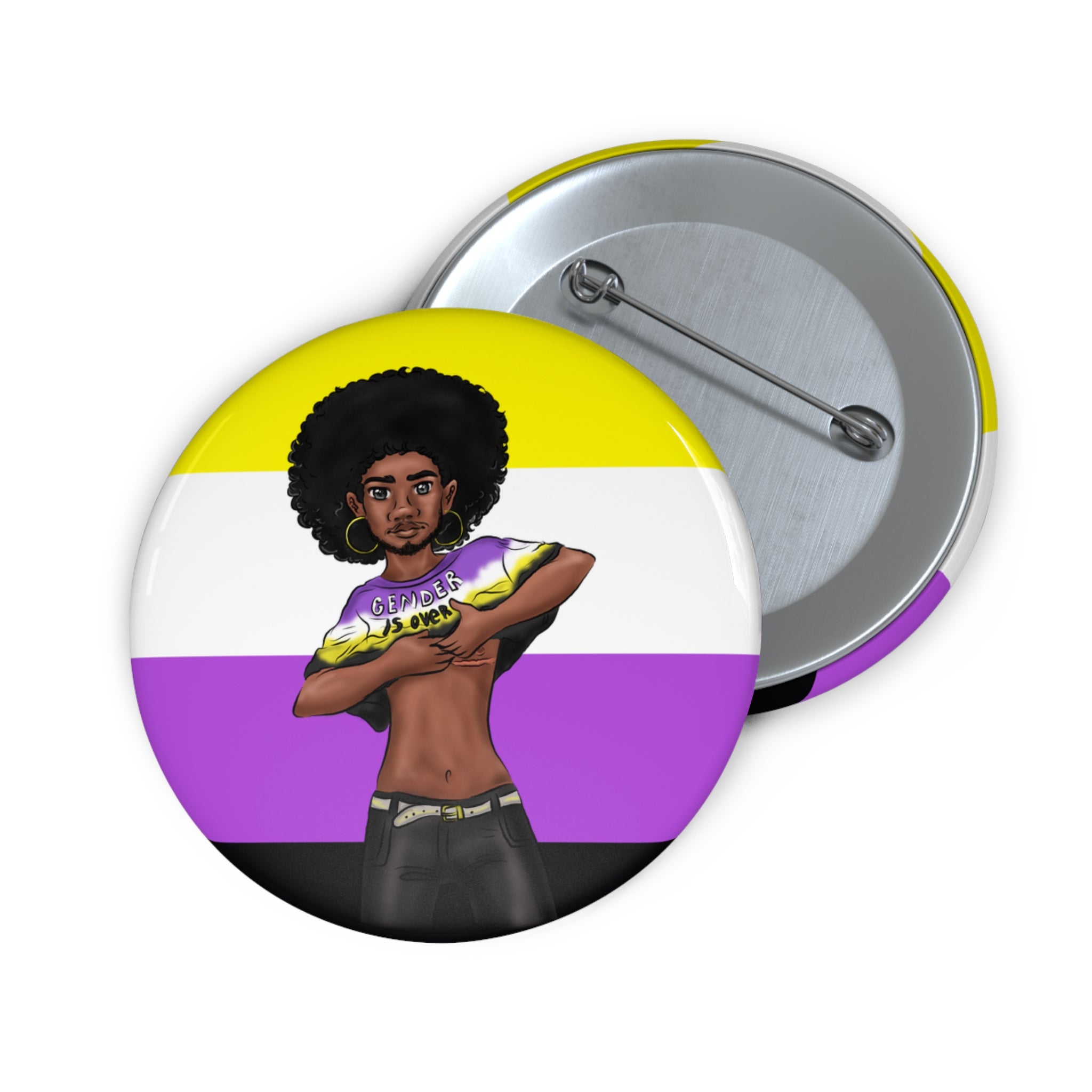 Custom Pin Buttons