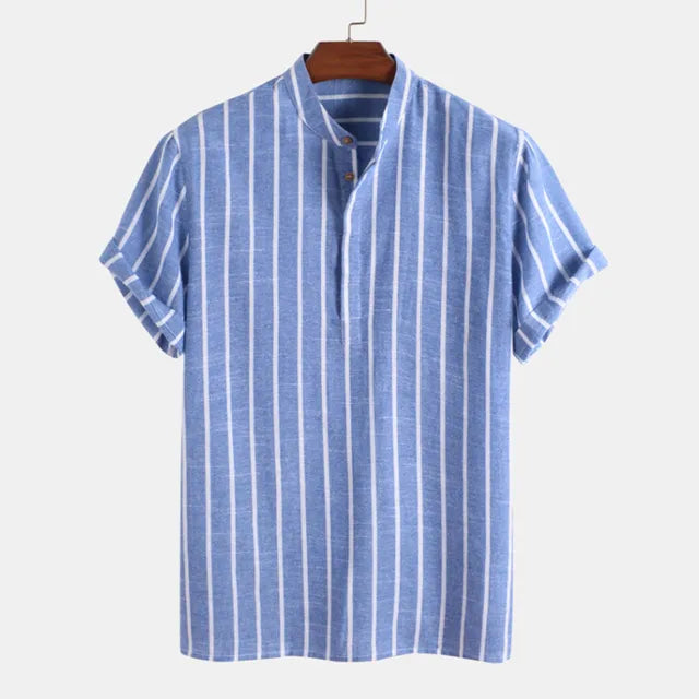 Cotton Linen Shirt Summer