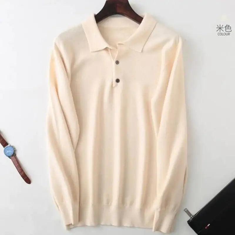 Luxurious Polo Sweater