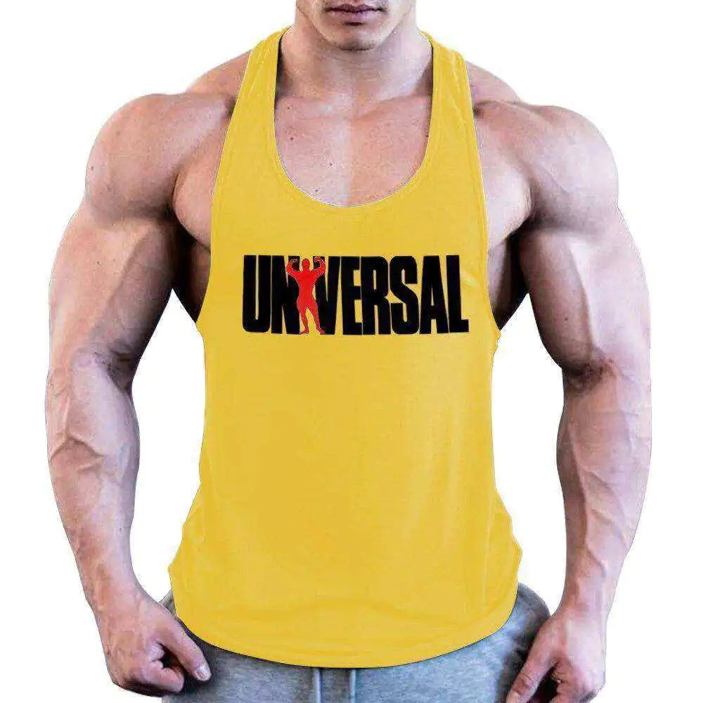 Camiseta sin mangas de ropa estética de nutrición universal