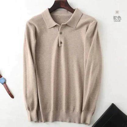 Luxurious Polo Sweater