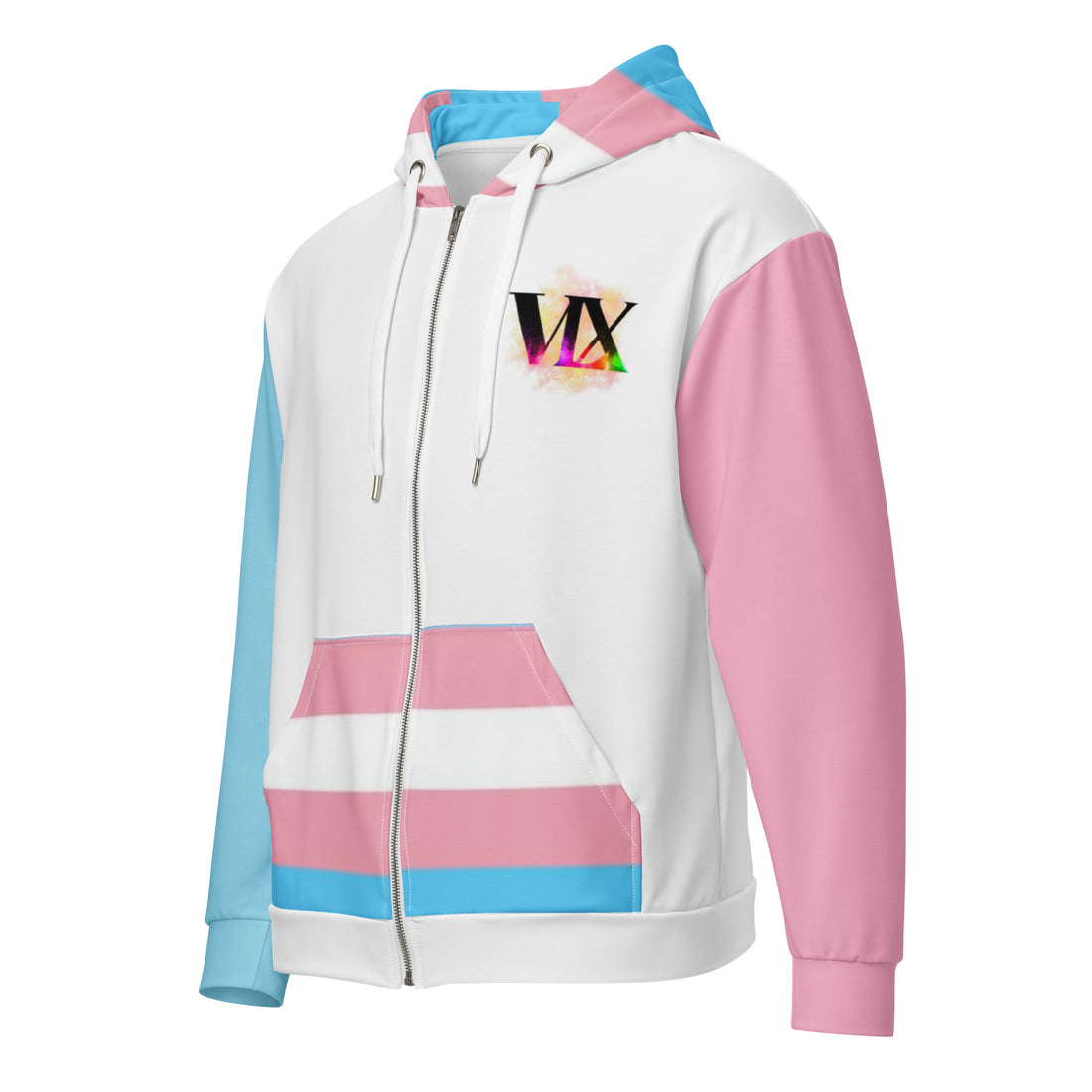 Transgender zip hoodie