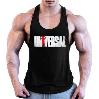 Camiseta sin mangas de ropa estética de nutrición universal