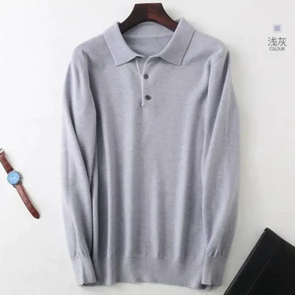 Luxurious Polo Sweater