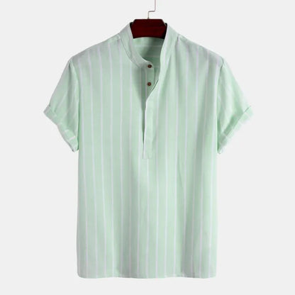 Cotton Linen Shirt Summer