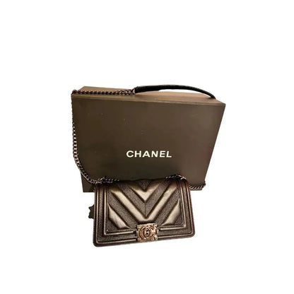 Luxury Chevron Quilted Flap Bag