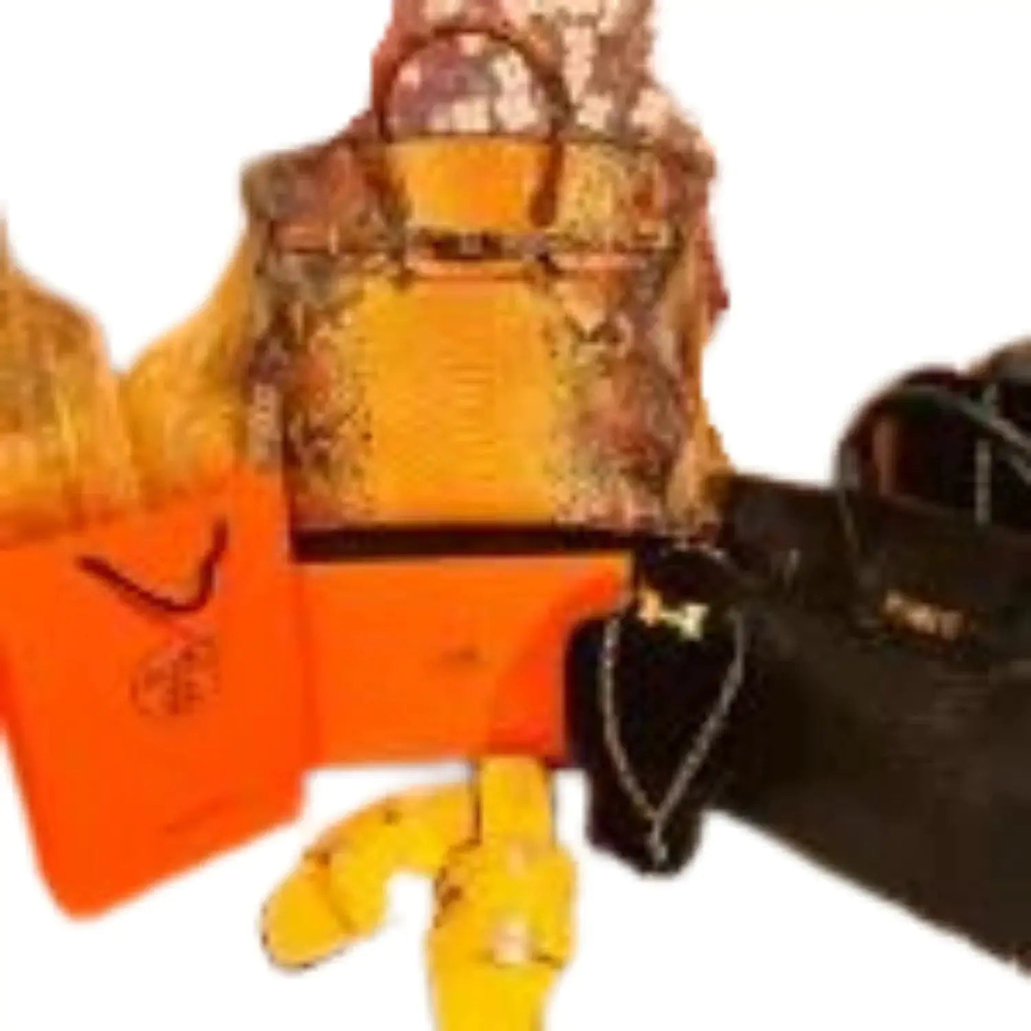 Lux Crocodile Design Bags