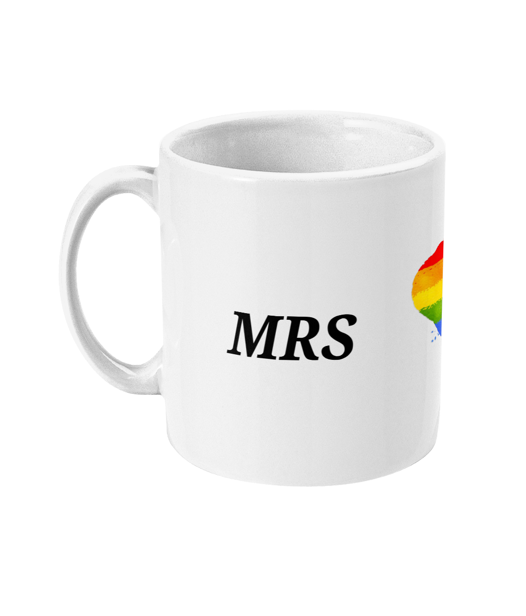 Mugs MRS &amp; MRS Lesbian LGBTQIA+