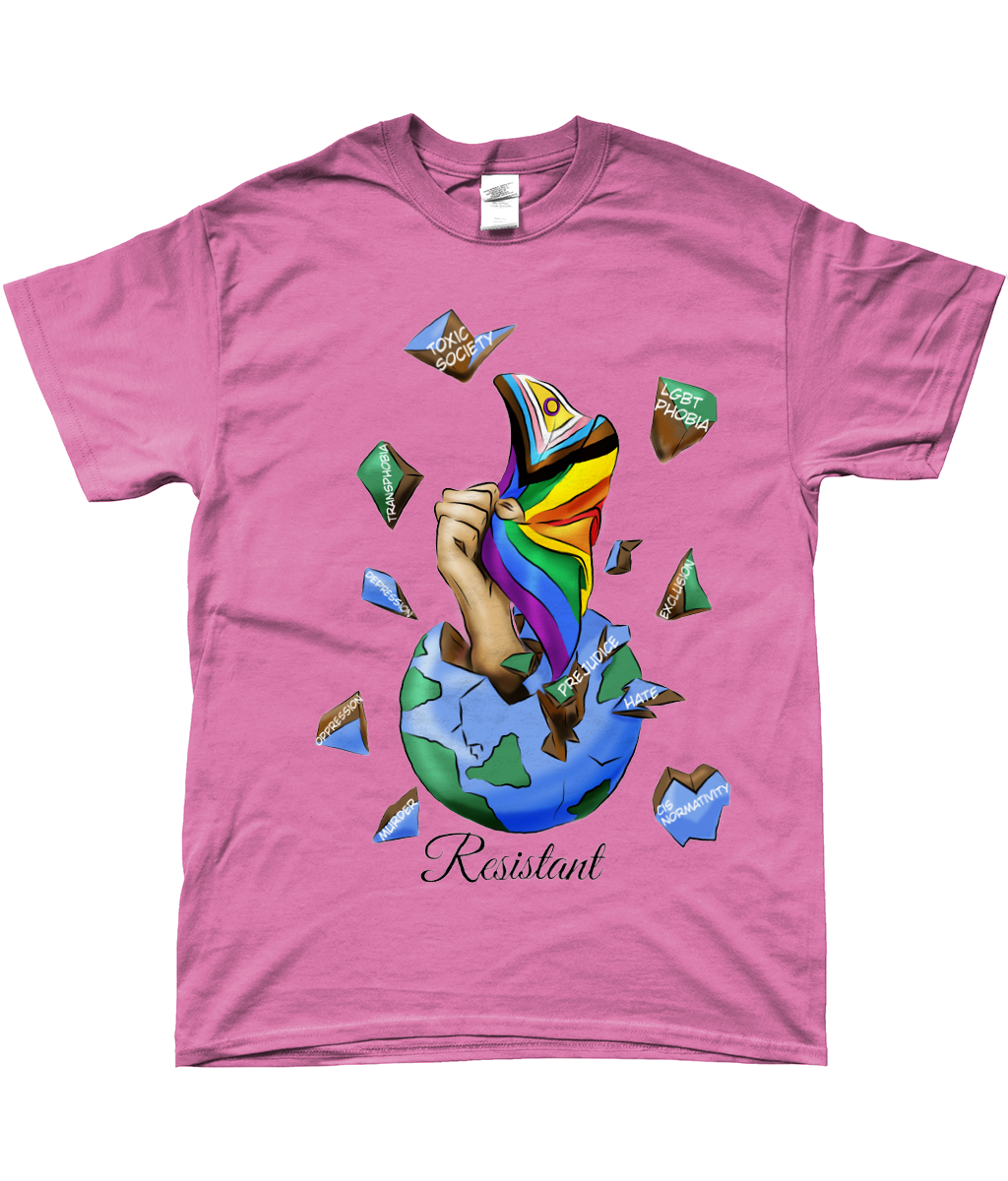 Camiseta Resistente Planeta LGBTQIA+