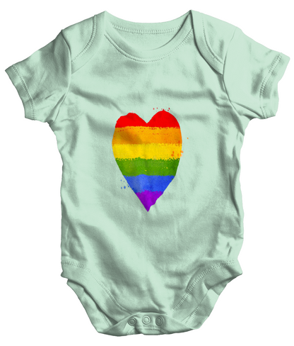 Baby Grow Rainbow Heart