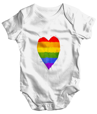 Baby Grow Rainbow Heart