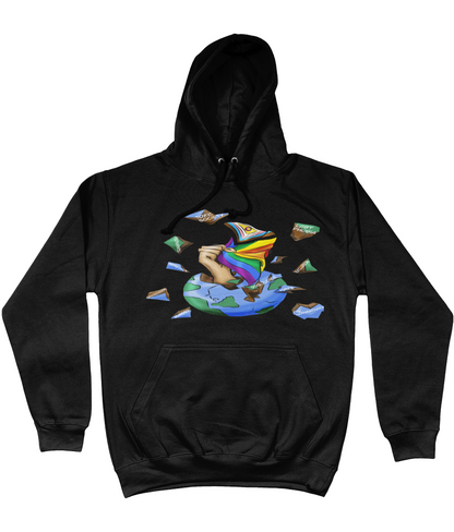 Hoodie Planet Resistance lgbtqia+