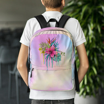 Backpack Pink Flower