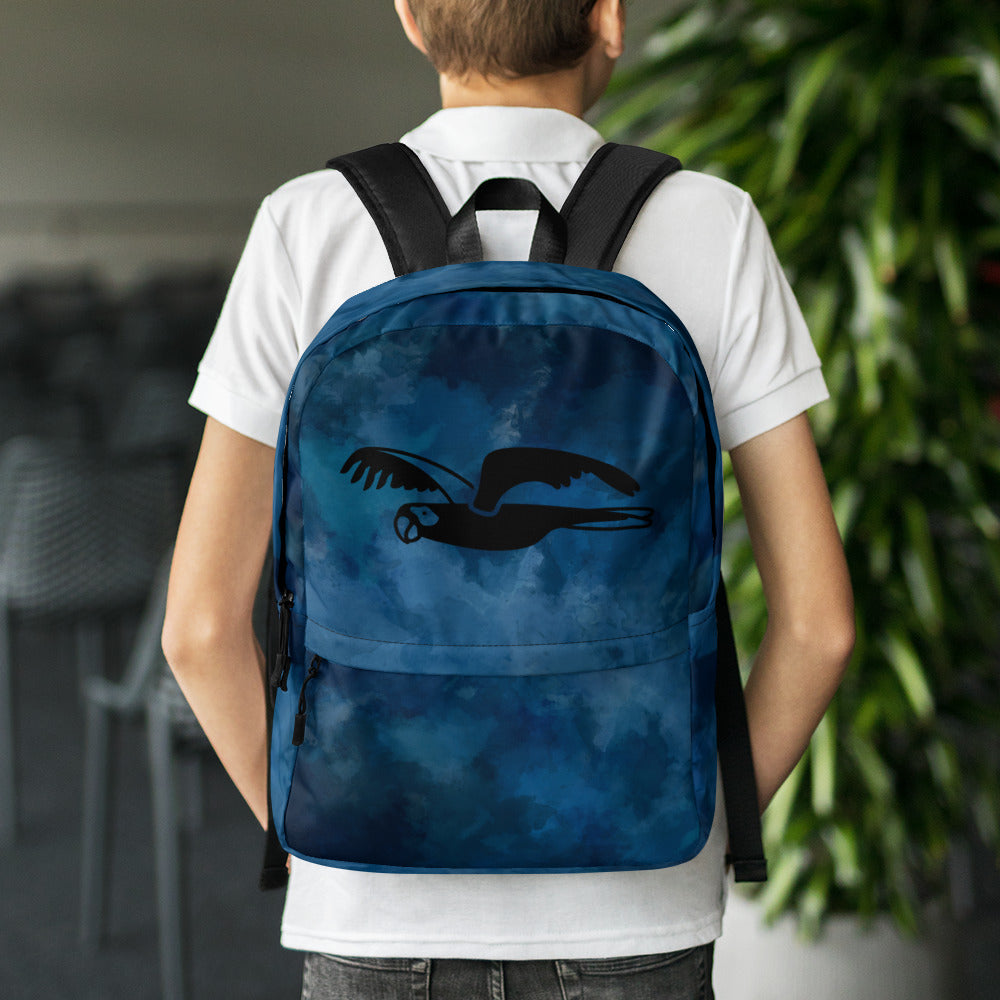 Mochila cielo azul