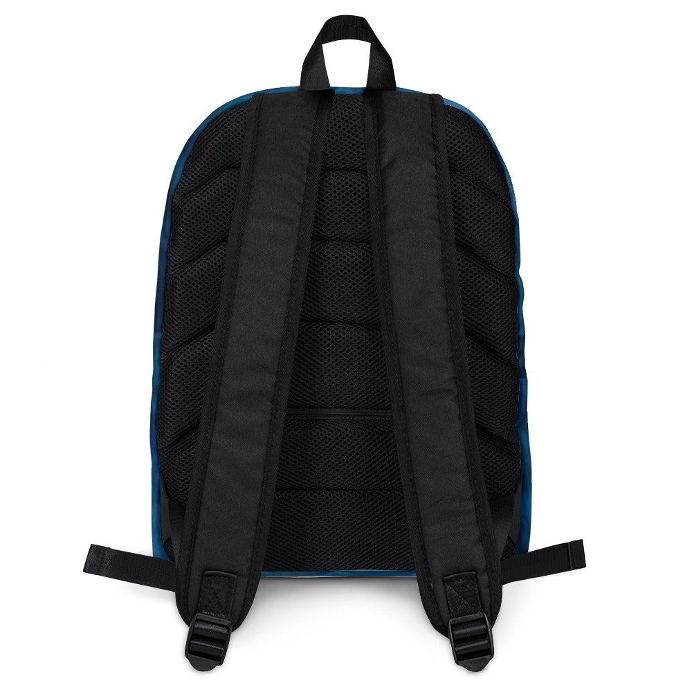 Backpack blue sky