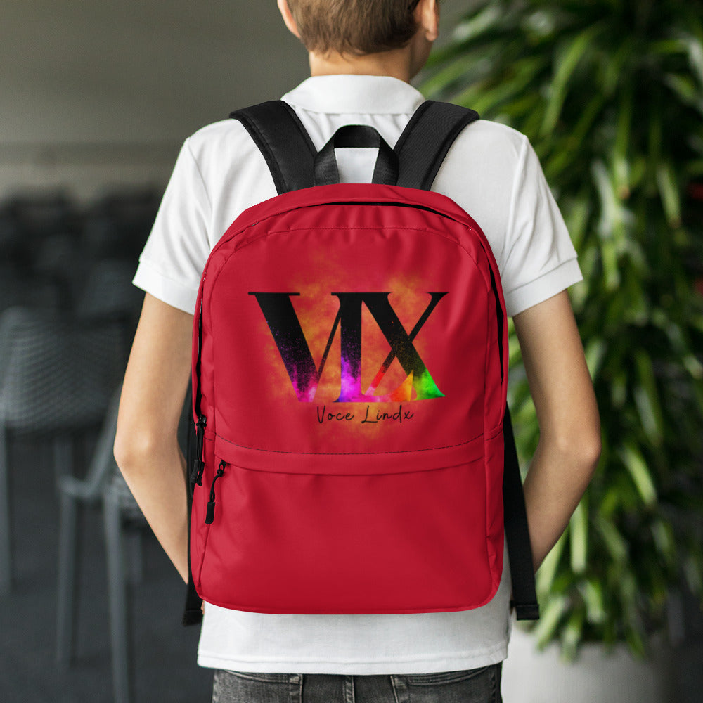 Mochila Vermelha Voce Lindx