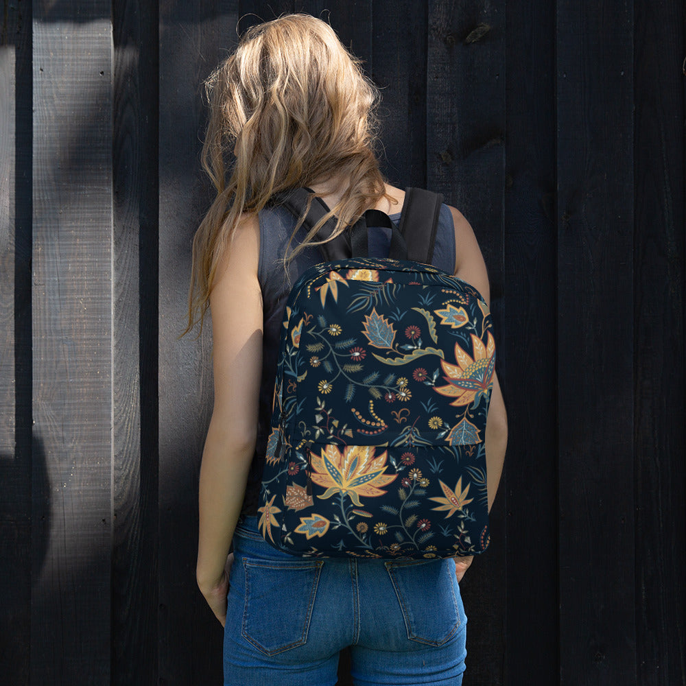 Mochila flores