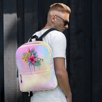 Backpack Pink Flower