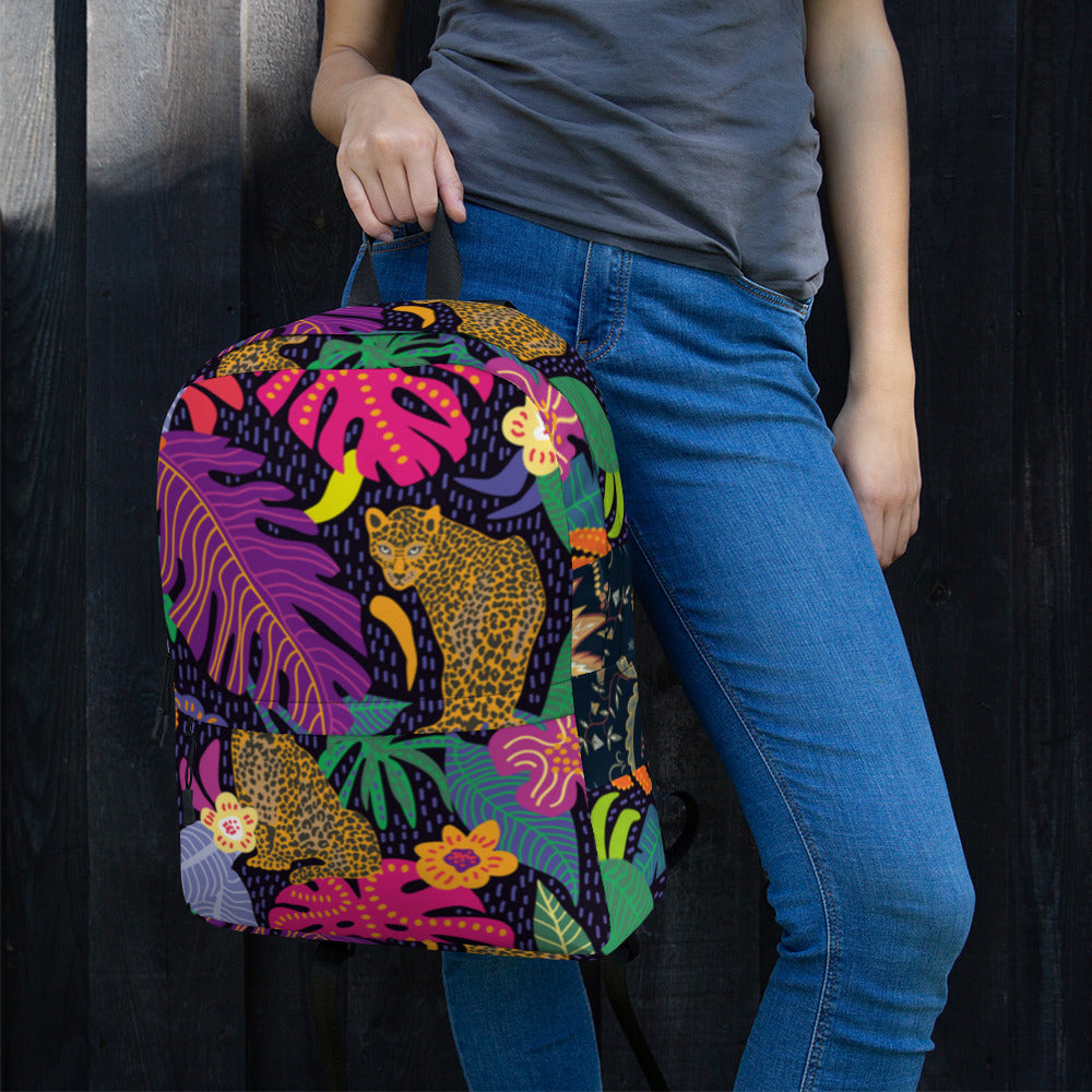 Mochila Jaguar Floral