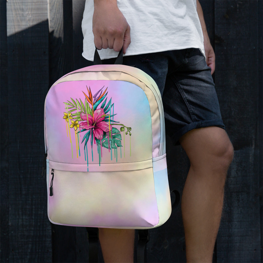 Mochila Flor Rosa