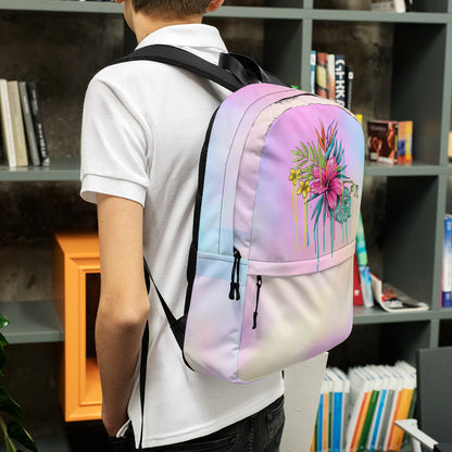 Backpack Pink Flower