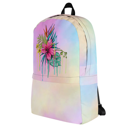 Backpack Pink Flower