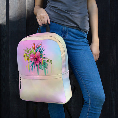 Backpack Pink Flower