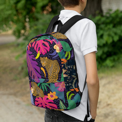 Mochila Jaguar Floral