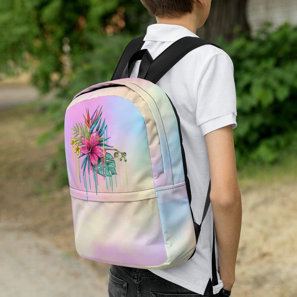 Backpack Pink Flower