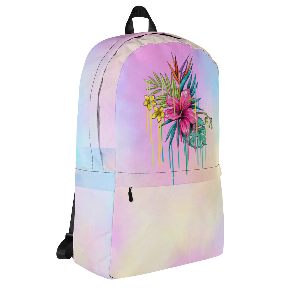 Backpack Pink Flower