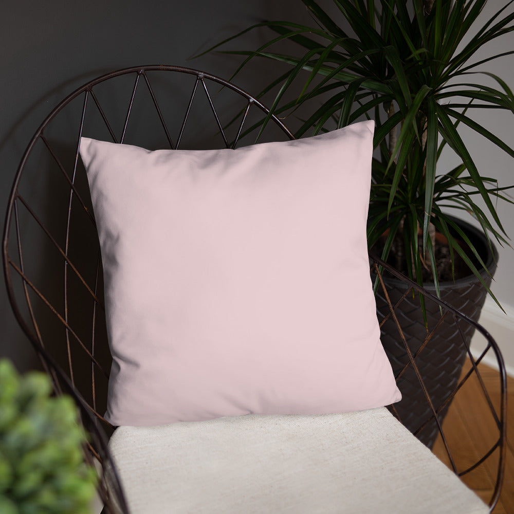 Almohada Básica Rosa Claro Unicornio