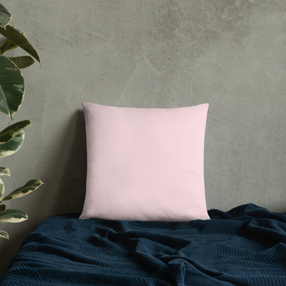 Light Pink Basic Pillow Unicorn