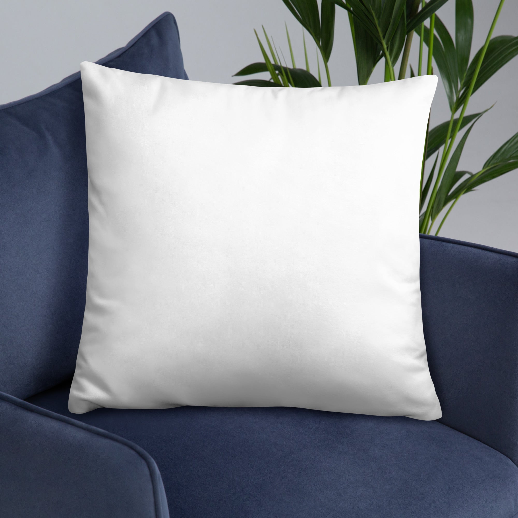 White Basic Pillow Resistance Planet