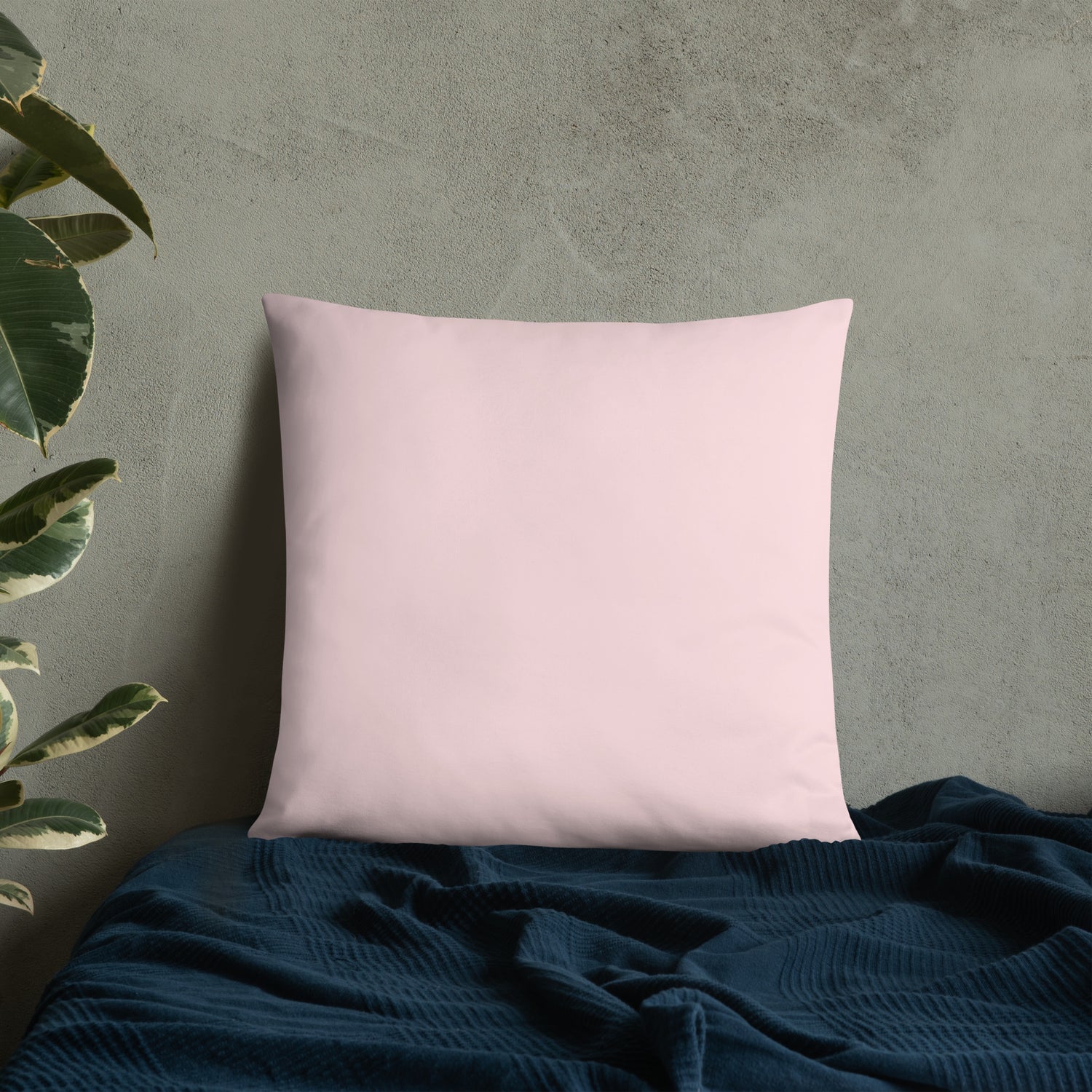 Light Pink Basic Pillow Unicorn