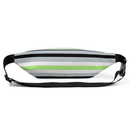 Fanny Pack Agender Pride Flag