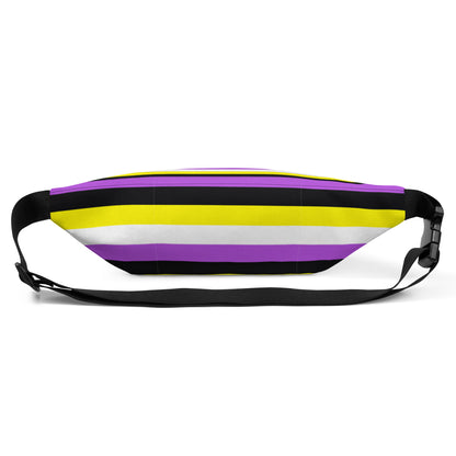 Fanny Pack Bandera del Orgullo No Binario