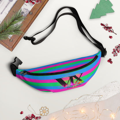 Fanny Pack Polysexual Pride Flag