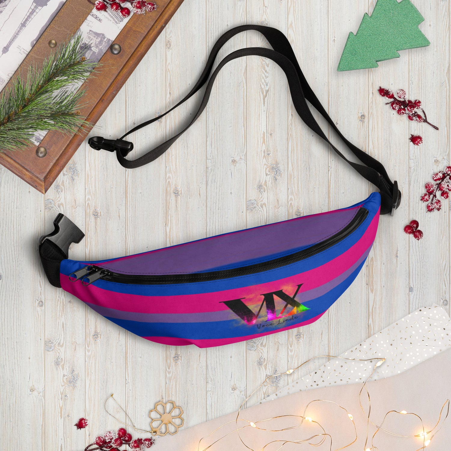 Bandeira Bissexual Fanny Pack