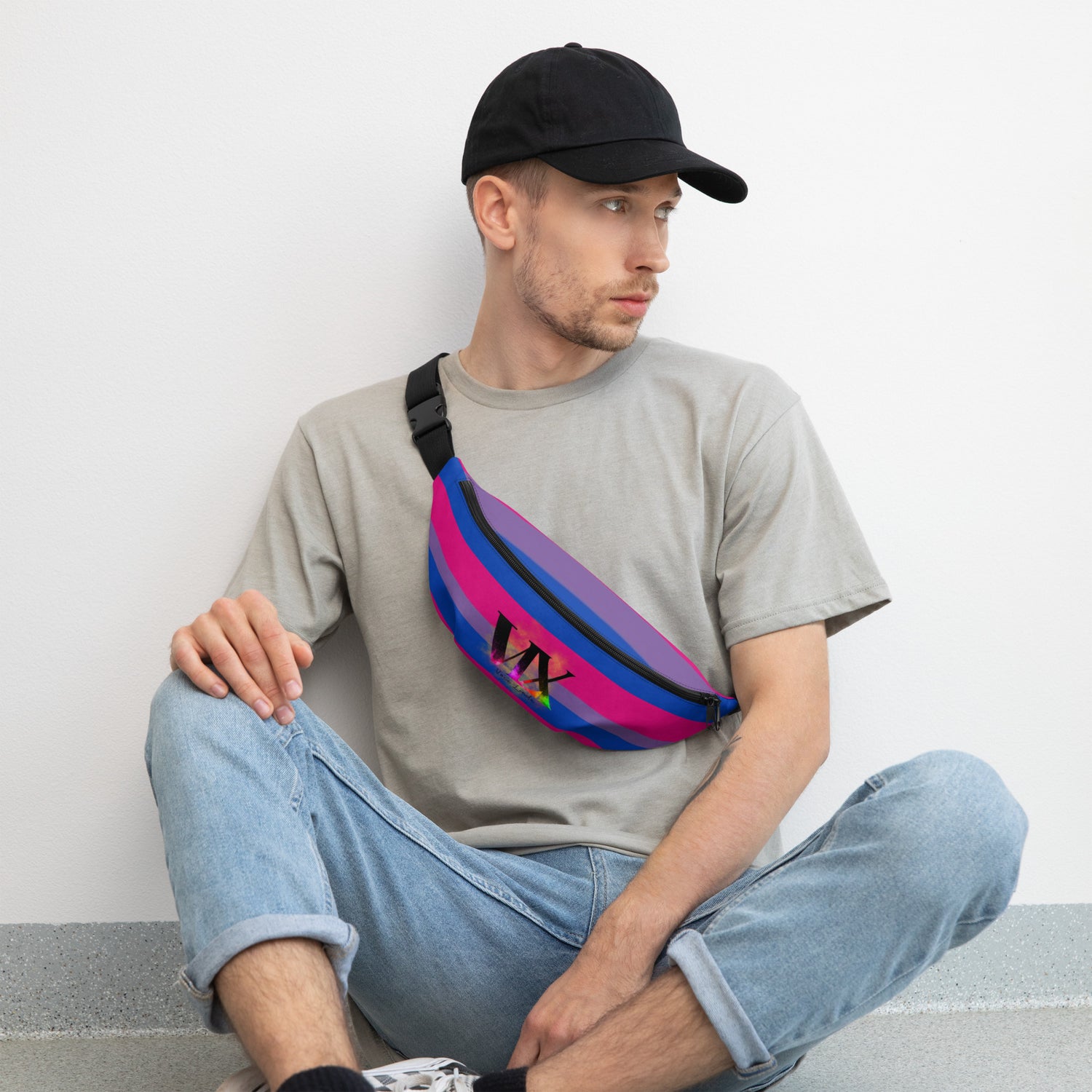 Bandeira Bissexual Fanny Pack