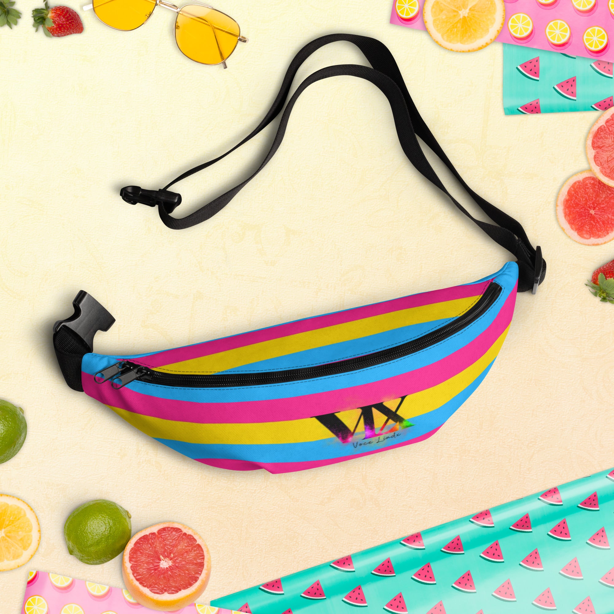 Fanny Pack Pansexual Pride Flag