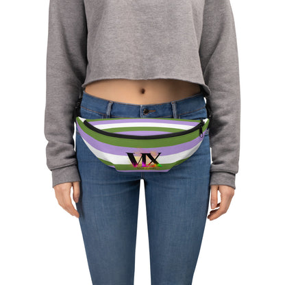 Bandeira do Orgulho Genderqueer Fanny Pack