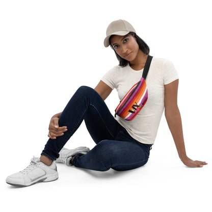 Fanny Pack Lesbian Pride Flag