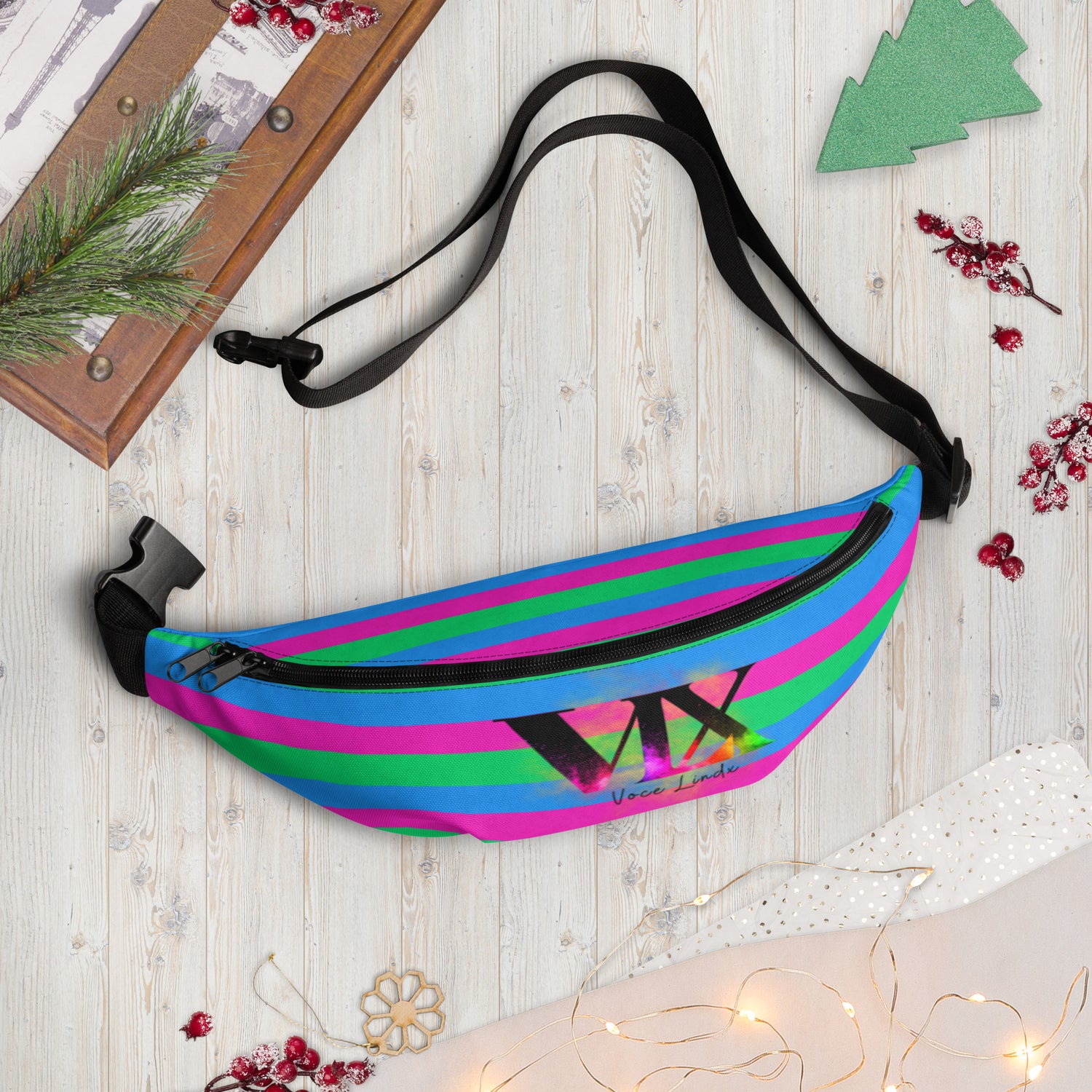 Fanny Pack Polysexual Pride Flag