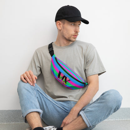 Fanny Pack Polysexual Pride Flag